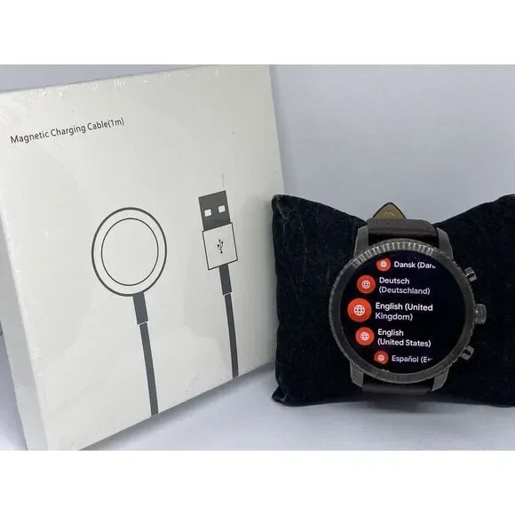 Fossil Gen 3 Authentic Genuine Smart Watch Custom Band FTW4001 LT57