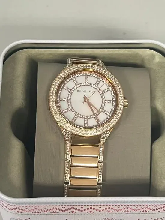 Michael Kors MK3313 Women's Rose Gold Waterproof Wrist Watch