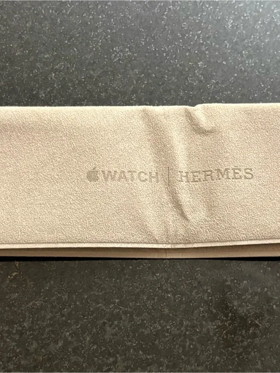 Apple Watch Hermès Watch Band with Suede