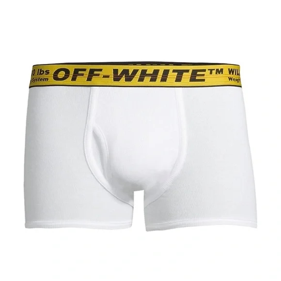 OFF WHITE c/o VIRGIL ABLOH INDUSTRIAL TAPE BOXER SHORTS LARGE NEW
