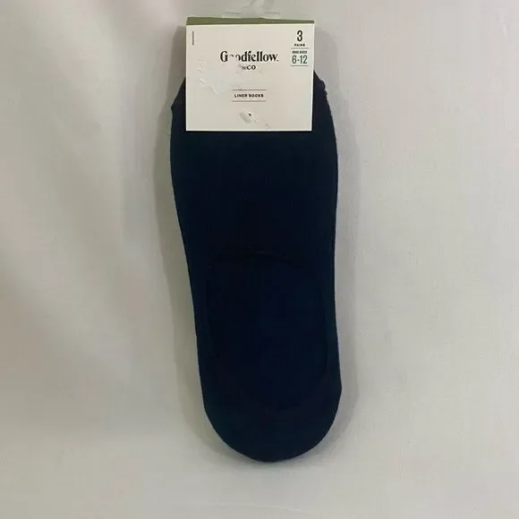 Goodfellow & Co Men’s 3 Pack Liner Socks