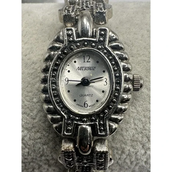 Nelsonic N513 Ladies Watch New Battery 19MM 7.25