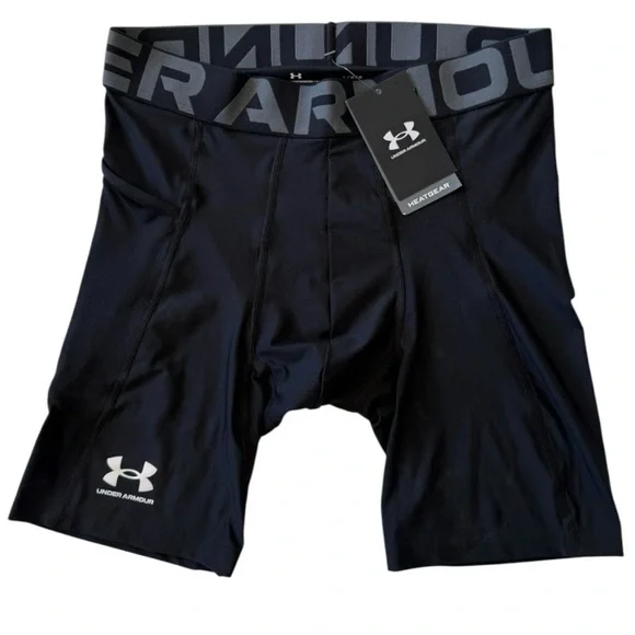 Under Armour Heat Gear Black Compression Shorts size Medium