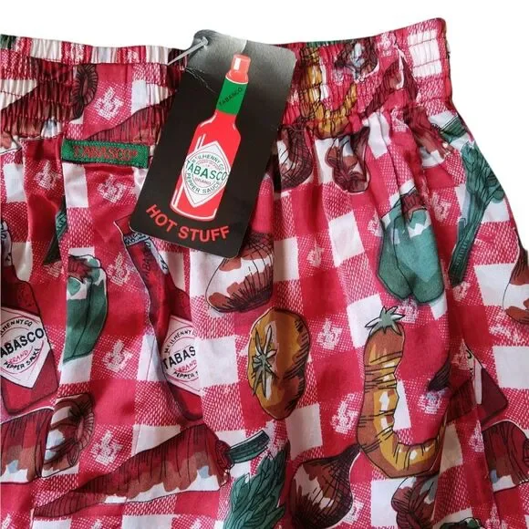 NWT Vintage Tabasco Silk Boxers