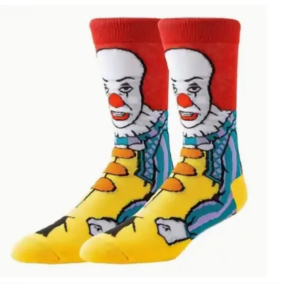 Colorful Clown Design Casual Socks