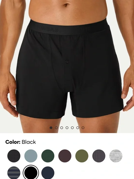 3 pack Bombas Black Men's Boxer Shorts XL