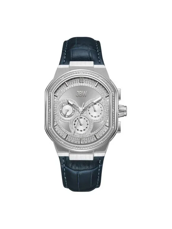 NWT JBW Orion Collection Quartz Silver Dial Men's Watch