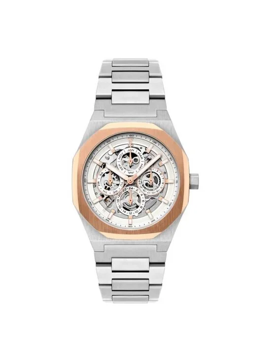 NWT Thomas Earnshaw Drake Triple Calendar White Dial Men's Watch