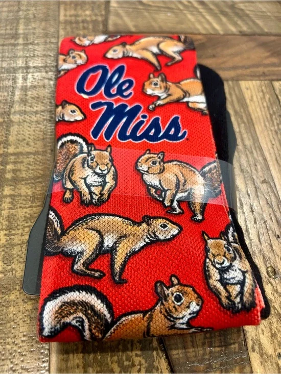 Ole Miss Rebels “Tony the Squirrel” Rock ‘Em Socks
