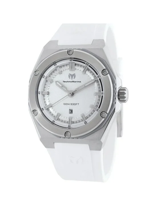 NWT Technomarine CORAL Quartz Silver Dial Men's Watch