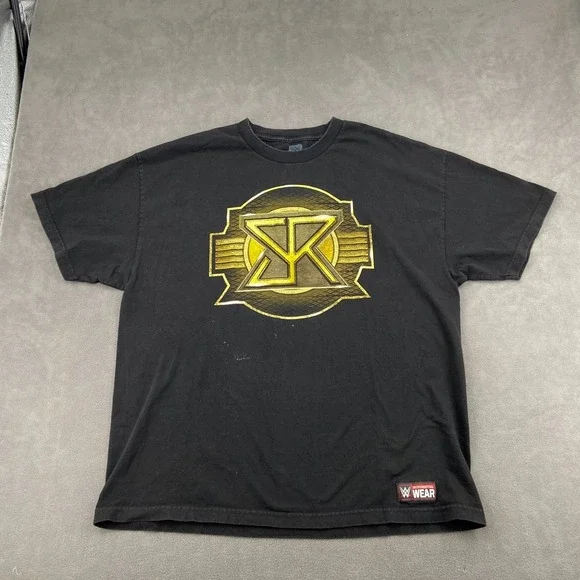 Seth Rollins‎ The Undisputed Future T Shirt Mens 2X Black WWE Authentic Cotton