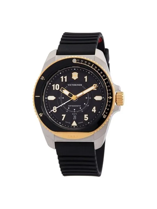 NWT Victorinox Journey 1884 Quartz Black Dial Men's Watch
