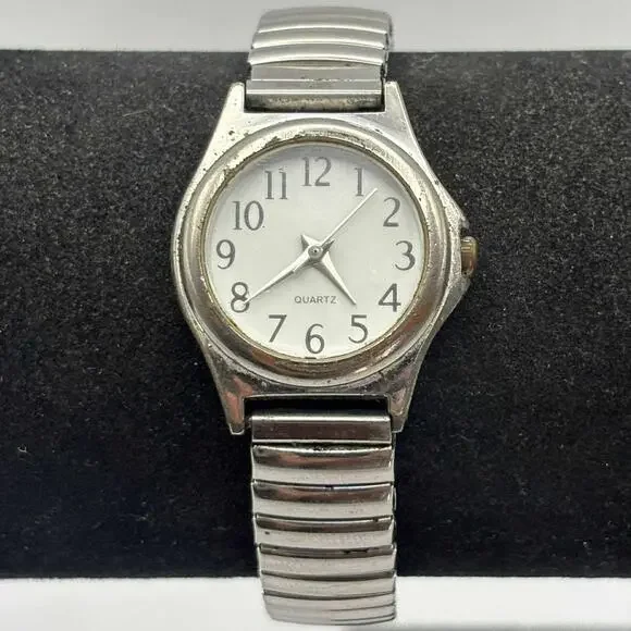 Silver Retro Watch