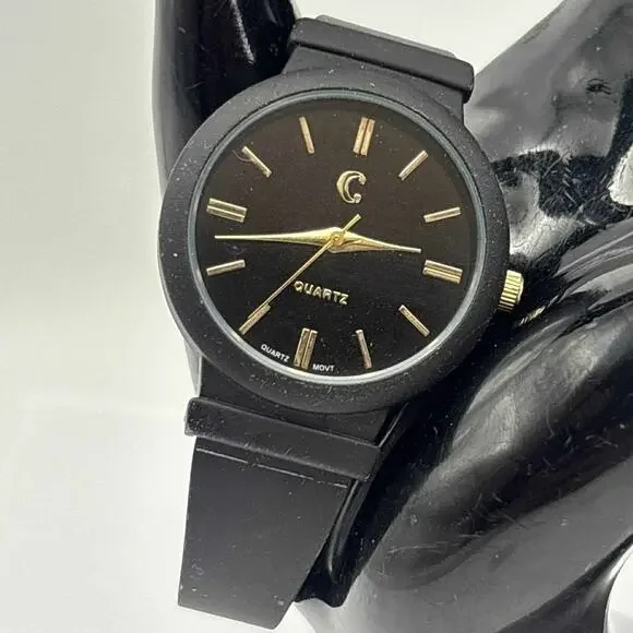 Black Charming Charlie Watch