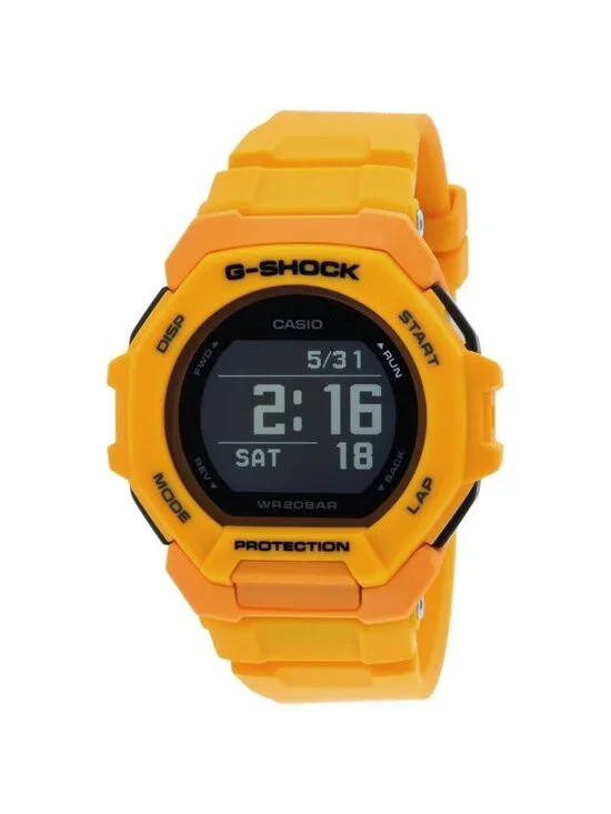 NWT Casio G-Shock Alarm World Time Quartz Digital Black Dial Watch
