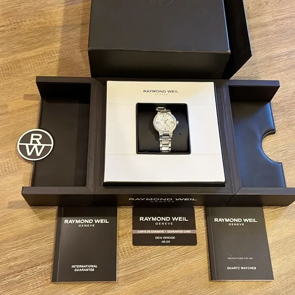 Raymond Weil Diamond Bezel Watch