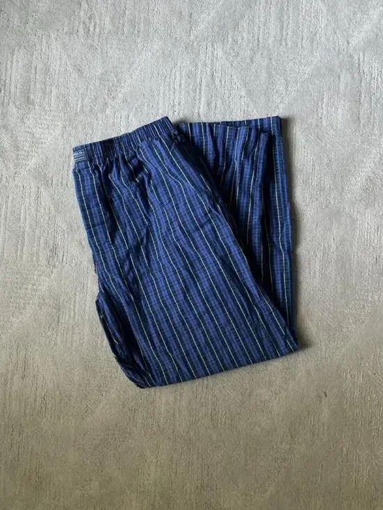 Polo Ralph Lauren Men's Pajama Pants Blue Multi Striped Large