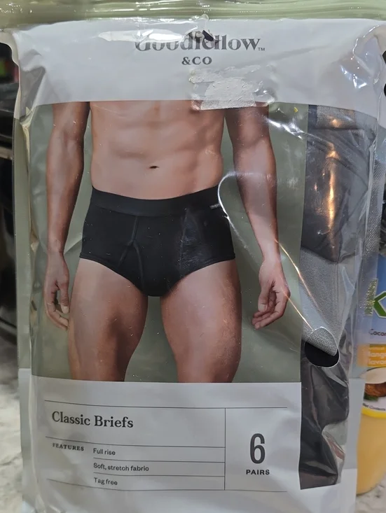 Goodfellow & Co Men’s Classic Briefs - Pack of 6