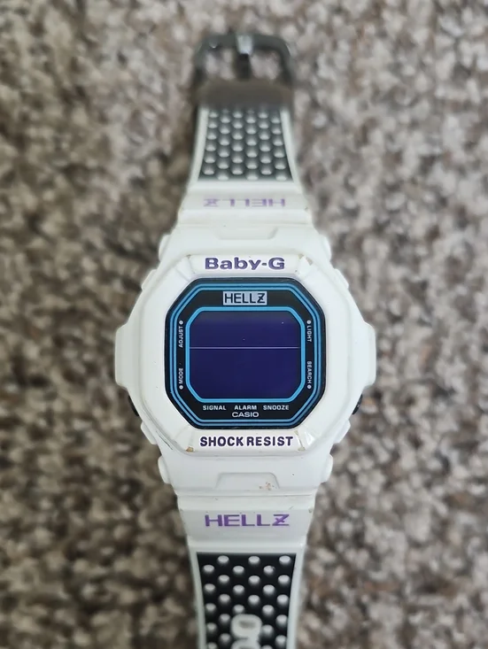 CASIO BABY-G HELLZ BELLZ LIMITED EDITION WOMENS WRISTWATCH BFPM-07-116