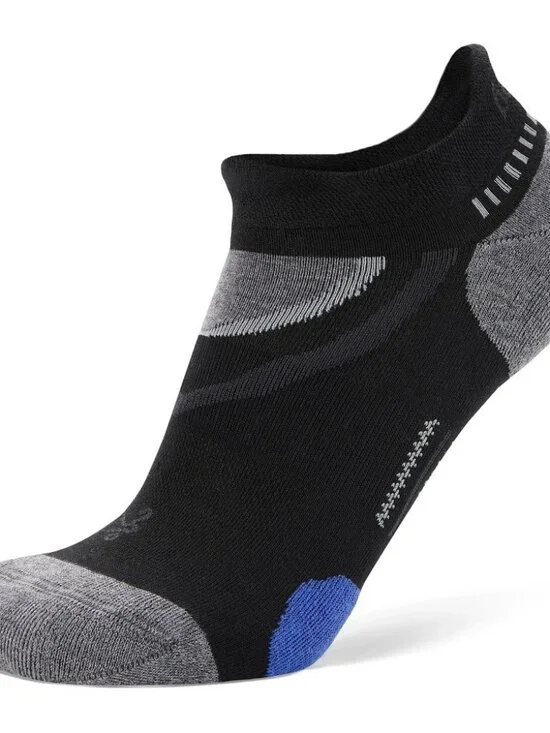 Balega UltraGlide Low Cushion No Show Socks NWT Men's Size XL Black