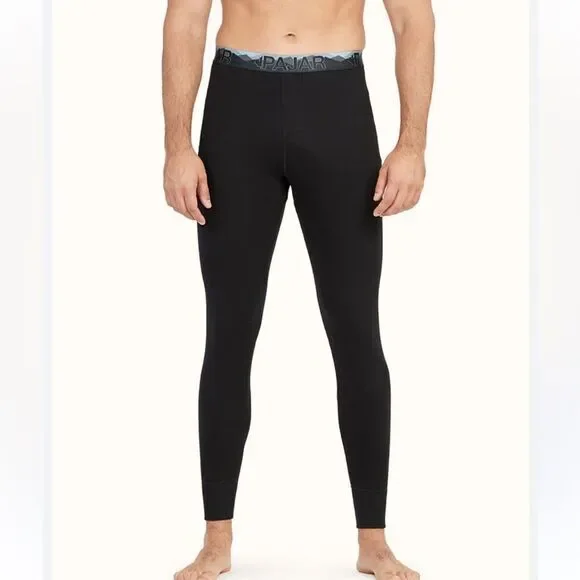 Pajar Lightweight Insolation Thermal Base Layer Pants Black Men’s Large