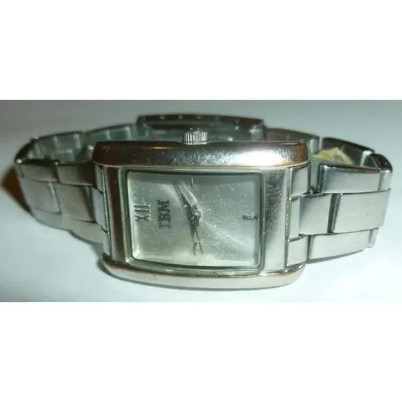 IBM Promotional‎ Watch Women 24mm Silver Tone White Dial