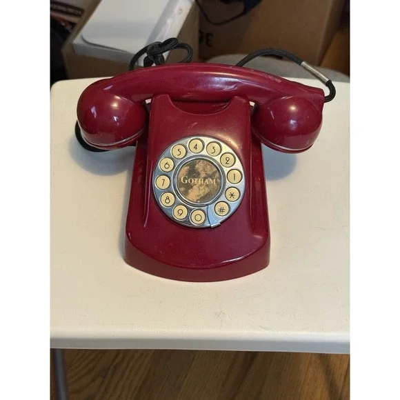 Vintage Gotham Push Button Phone, ‎ Looks Good , ( Untested )