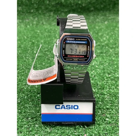 Casio SL-KCUA3-1 Water Resistant Digital Watch Silver New
