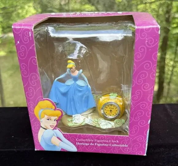 Rare Disney World Parks Cinderella Pumpkin Clock Brand New! MIB!
