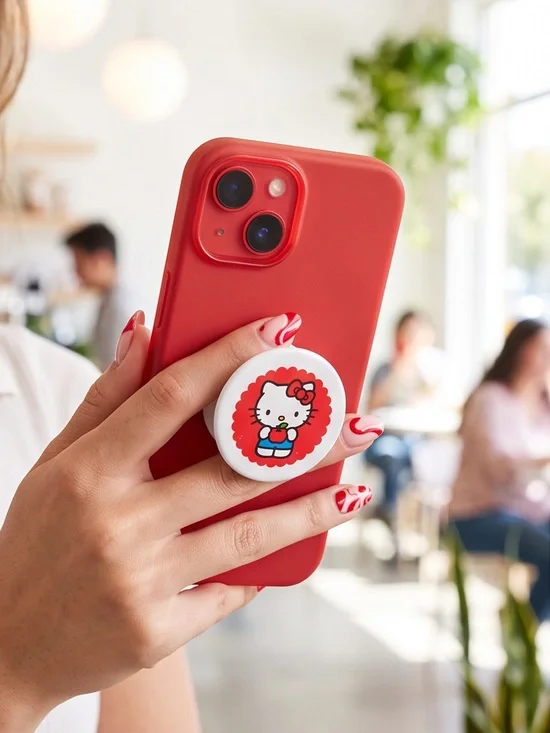 Popsocket Poptop Cell Phone Grip and Stand; Looking Good Hello Kitty