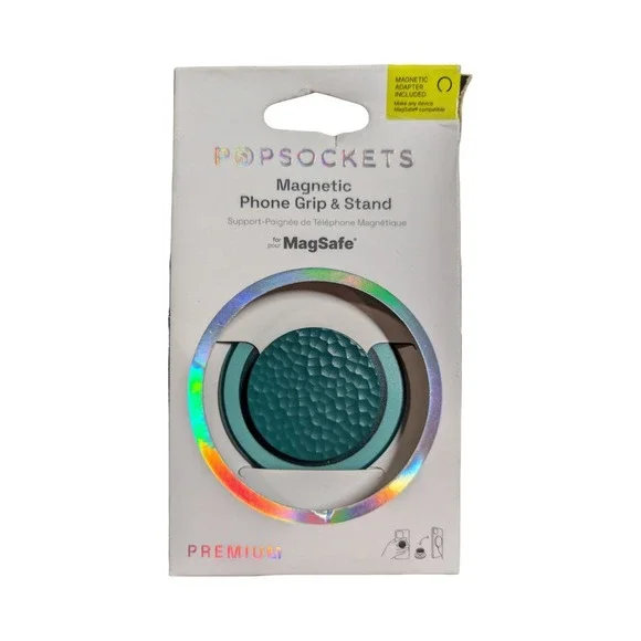2-O PopSockets PopGrip‎ Magnetic Phone Grip & Stand MagSafe - Hammered Pine