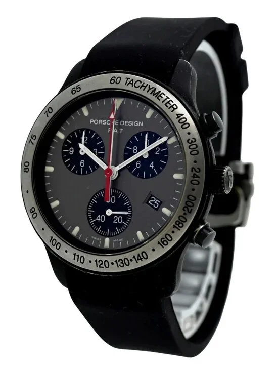 Porsche Design by Eterna 40mm Men's Chronograph Titanium Watch- Ref: 6610.14!