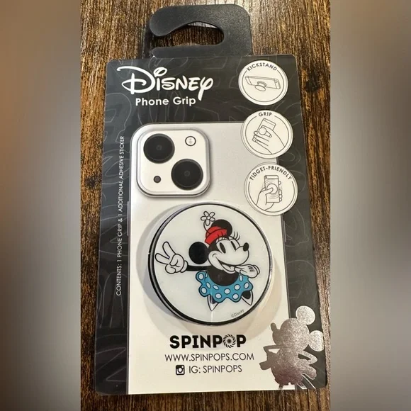 Disney Spinpop Minnie Mouse Phone Grip