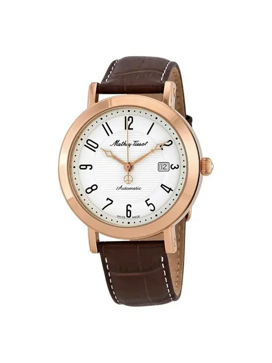 NWT Mathey-Tissot City Automatic White Dial Men's Watch