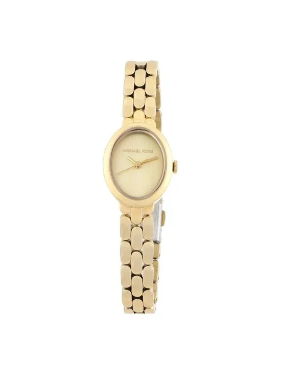 NWT Michael Kors Petite Maude Quartz Gold Dial Ladies Watch