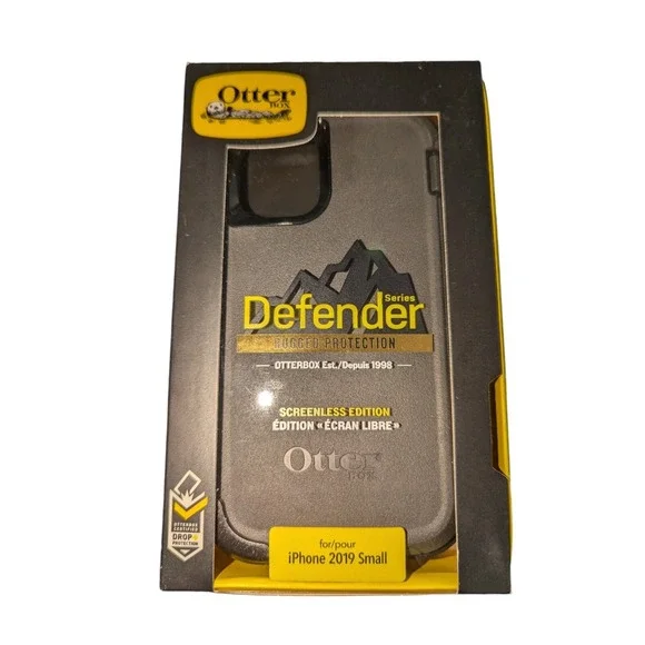 W8. OTTERBOX Defender Holster‎ Case for iPhone 2019 Small / 11 Pro Black