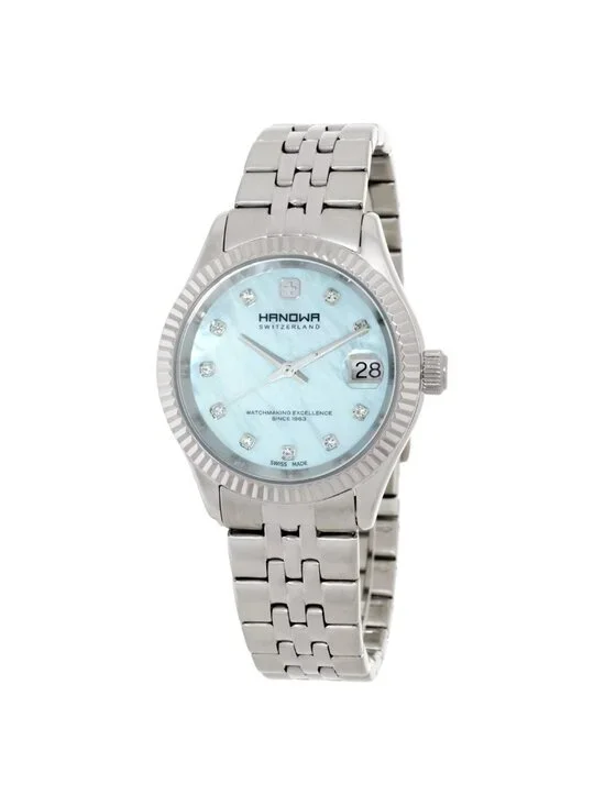 NWT Hanowa Sense Quartz Crystal Ladies Watch
