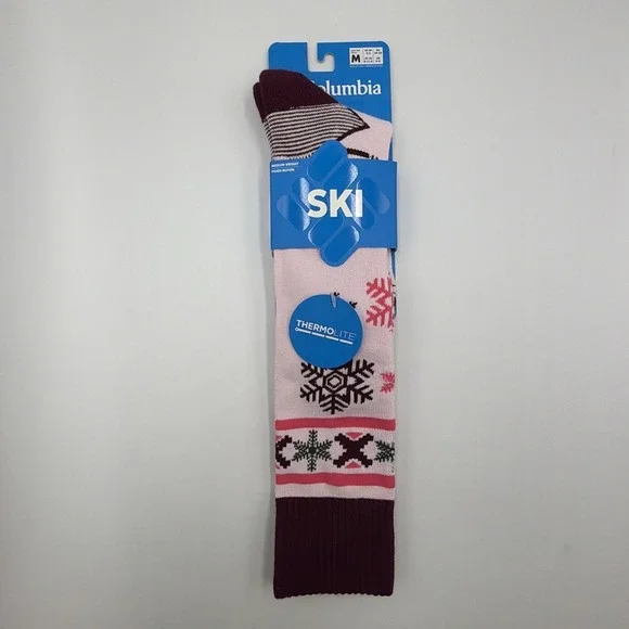 Columbia Ski Over-The Calf - Thermolite Medium Weight Socks - Women's (8-11.5)