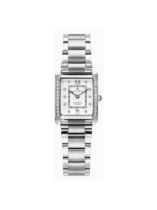 NWT Jacques Du Manoir Emily Diamond White Dial Ladies Watch