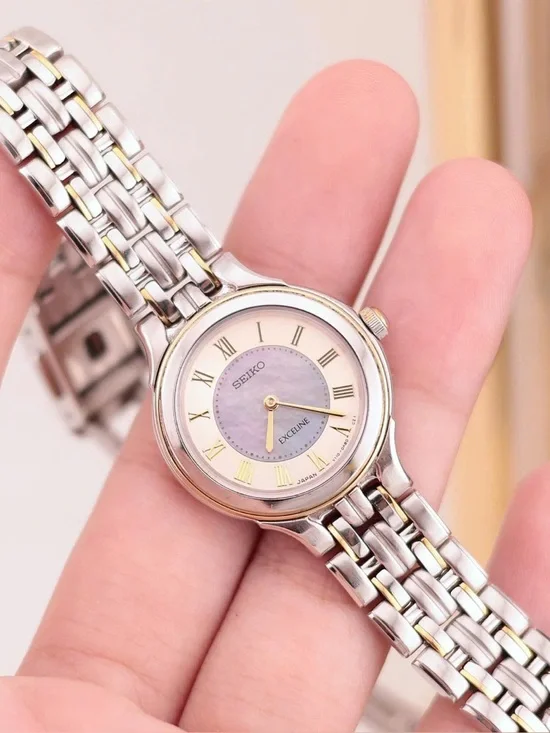 Y2K 2005 Seiko Exceline V110-0AA0 Women’s Watch