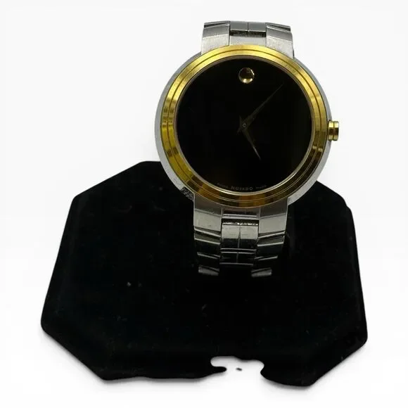 Gentleman's Movado Museum Classic Stainless Steel Quartz