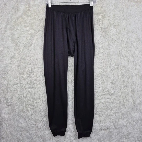 Patagonia Capilene Mens Medium Black Thermal Base Layer Pants 44292 Made in USA