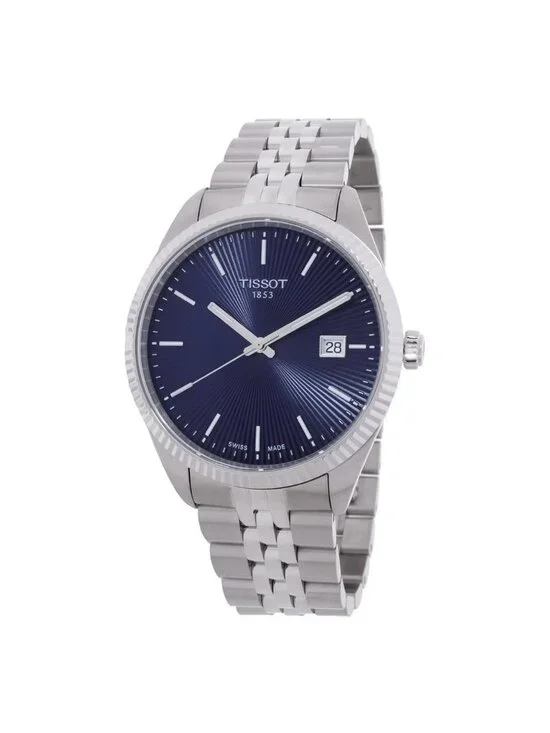 NWT Tissot Ballade Quartz Blue Dial Men's Watch