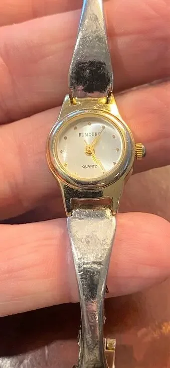 Women's Rumours 18mm Watch, Two Tone Bracelet Band