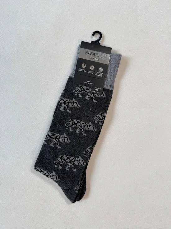 ALFANI Gray Dress Socks | NWT