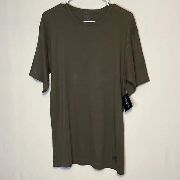 Polo Ralph Lauren Crew Neck T Shirt Sleepwear Mens L Green New W/T.