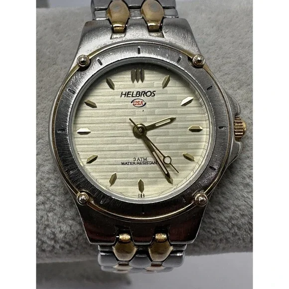 helbros USA 8251 New Battery Ladies Watch 27MM‎ 5.75