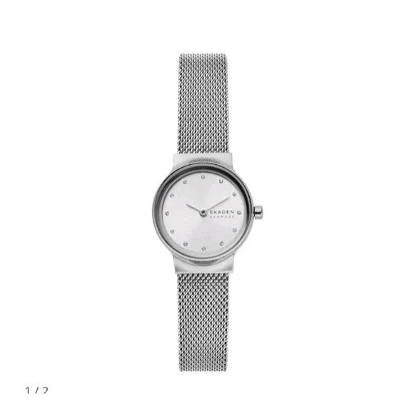 Skagen Freja Lille Womens Watch 50mm Stainless Steel Silver Mesh SKW2715 Classic