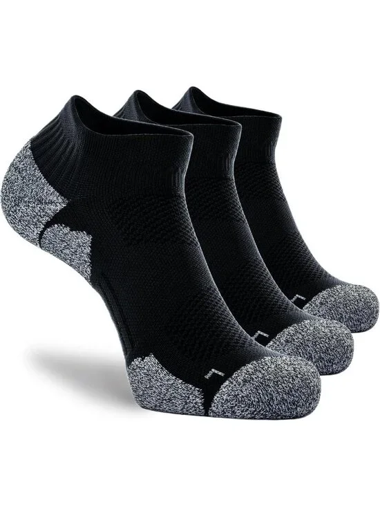 Cushioned Compression Ankle Socks for Men & Women - Athletic Multipack