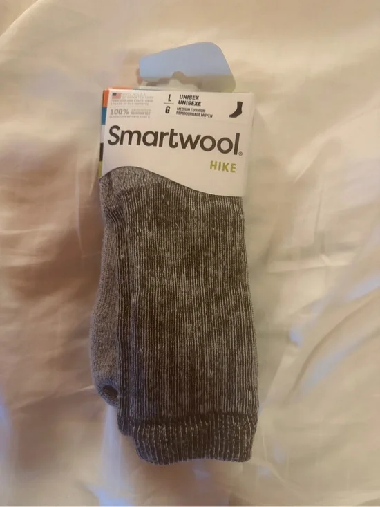Smartwool Men's Hike Crew Socks — Heather Gray